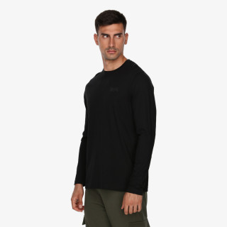 Lonsdale Black Long T-Shirt 