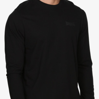 Lonsdale Black Long T-Shirt 