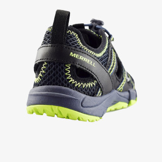 MERRELL M-HYDRO CHOPROCK SHANDAL BLACK/NAVY/LIME 