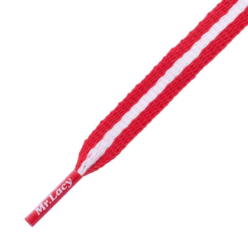 MR LACY Mr Lacy vezice - Stripies, Red / White 