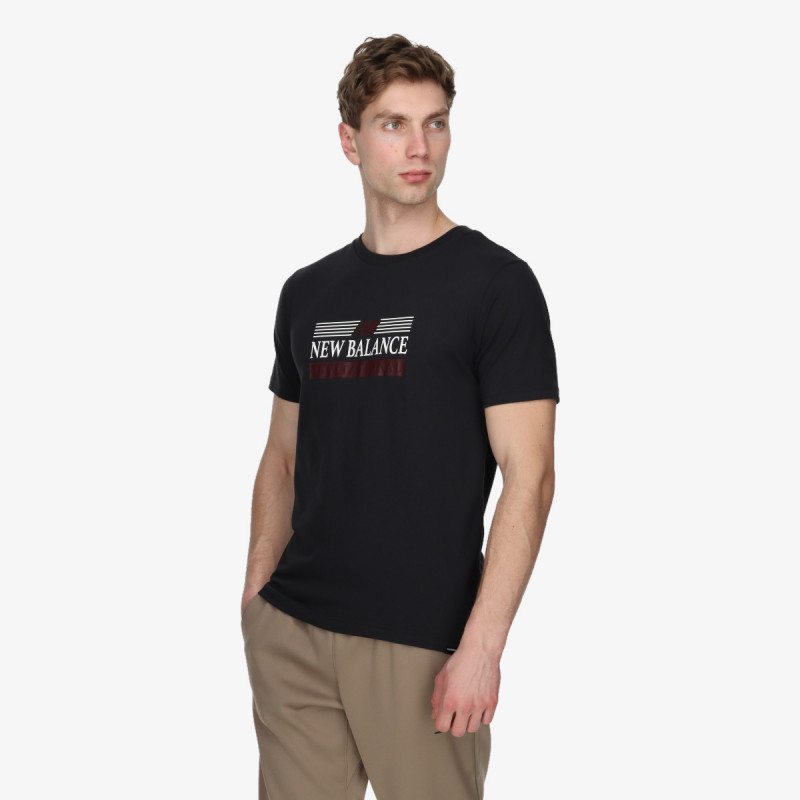 New Balance Sport Core Cotton Jersey Short Sleeve T- 