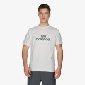 New Balance LINEAR LOGO RELAXED TEE 