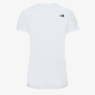 The North Face W S/S EASY TEE TNFWT/TNFB/TNFW 