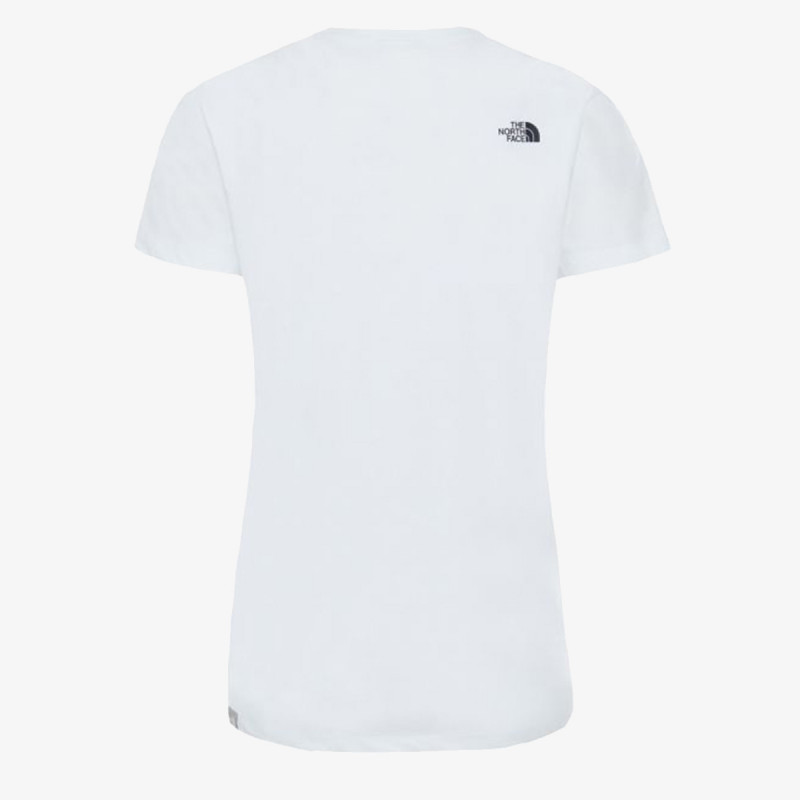 The North Face W S/S EASY TEE TNFWT/TNFB/TNFW 