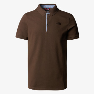 The North Face M PREMIUM POLO PIQUET-EU DEMITASSE BROWN 