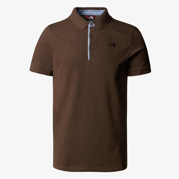 The North Face M PREMIUM POLO PIQUET-EU DEMITASSE BROWN 