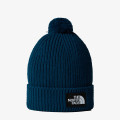The North Face TNF LOGO BOX POM BEANIE 