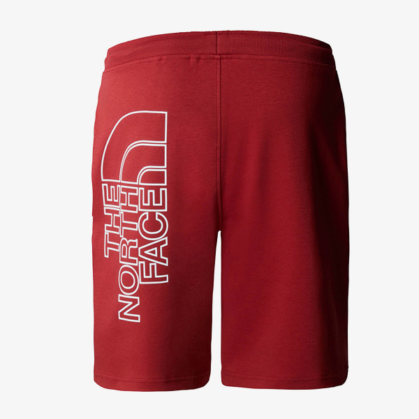 The North Face M GRAPHIC SHORT LIGHT-EU IRON RED 
