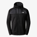 The North Face M REAXION FLEECE F/Z HOODIE - EU 