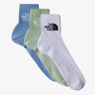 The North Face MULTI SPORT CUSH QUARTER SOCK 3P 
