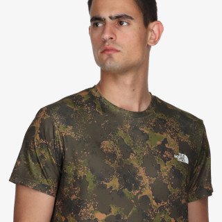The North Face M REAXION AMP CREW PRINT 