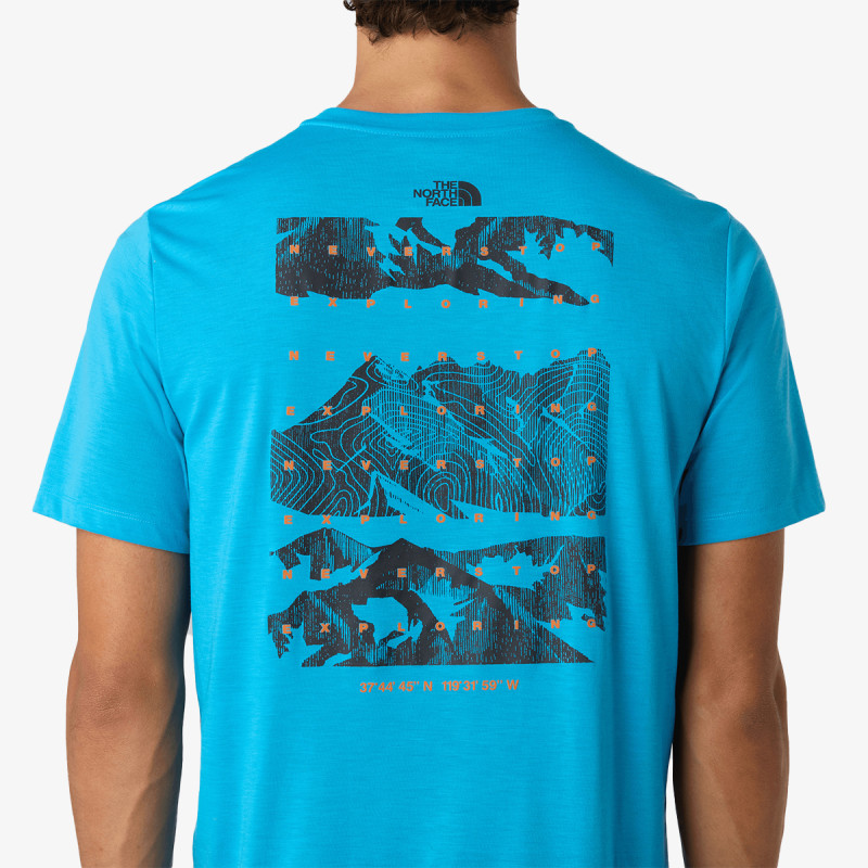 The North Face M FOUNDATION MOUNTAINS FACES TEE 