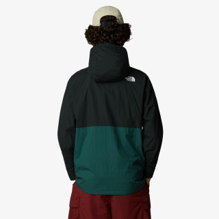 The North Face U ERSA WIND ANORAK Deep Nori-TNF Black 
