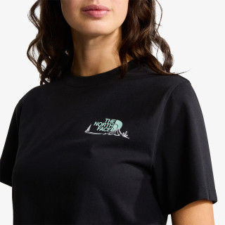 The North Face W MONTE REGULAR SHORT SLEEVE TEE-GRAPHIC 