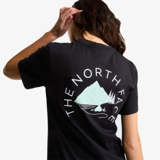 The North Face W MONTE REGULAR SHORT SLEEVE TEE-GRAPHIC 