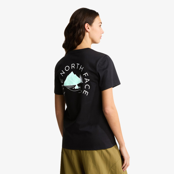 The North Face W MONTE REGULAR SHORT SLEEVE TEE-GRAPHIC 