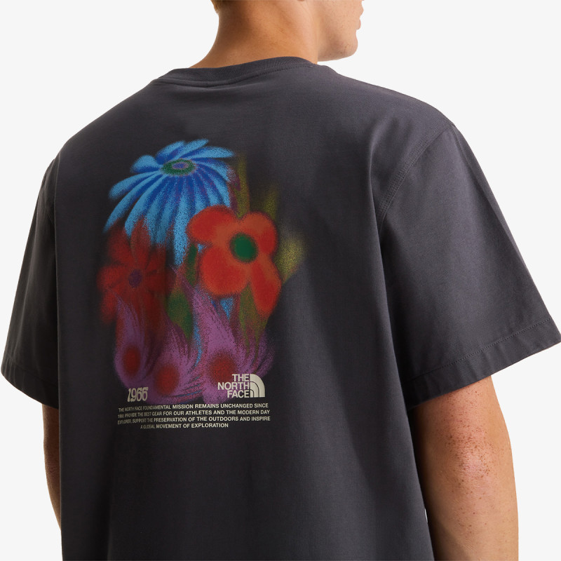 The North Face M 1966 FLORA RELAXED SHORT SLEEVE TEE-GR 