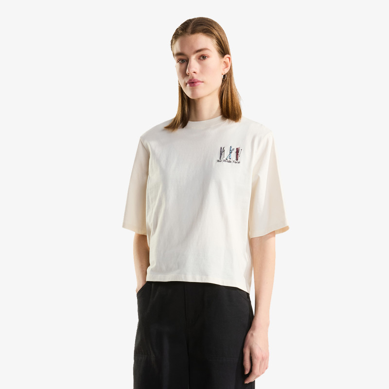 The North Face W SKI EMBRO BOXY SS TEE-GRAPHIC 