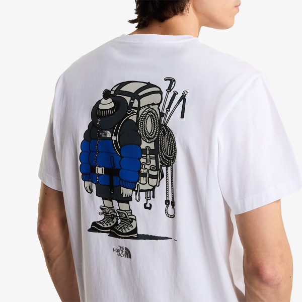 The North Face U GEAR UP GET OUT RLX SS TEE-GRAPHIC 