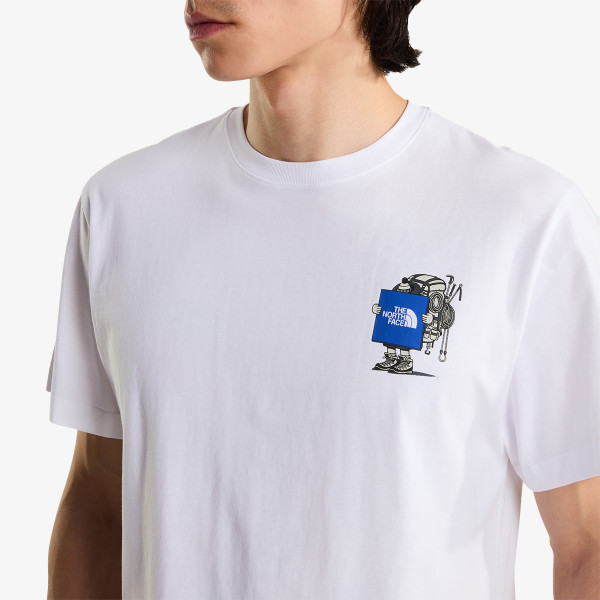 The North Face U GEAR UP GET OUT RLX SS TEE-GRAPHIC 