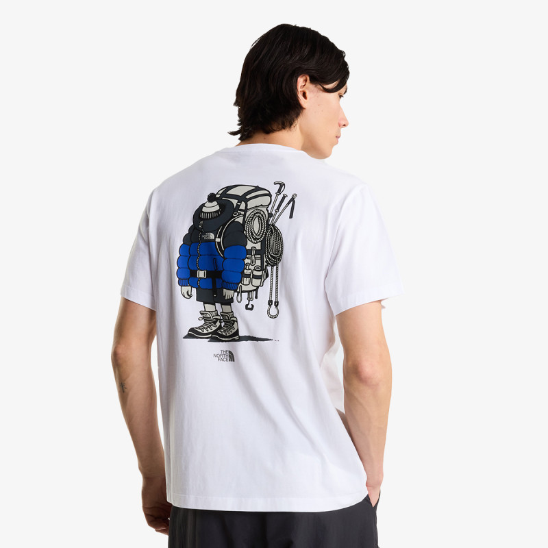 The North Face U GEAR UP GET OUT RLX SS TEE-GRAPHIC 