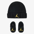 JHN CHUNKY KNIT HAT & BOOTIE S 
