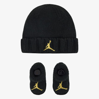 JHN CHUNKY KNIT HAT & BOOTIE S 