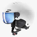 Uvex uvex rocket jr. visor white - black mat 