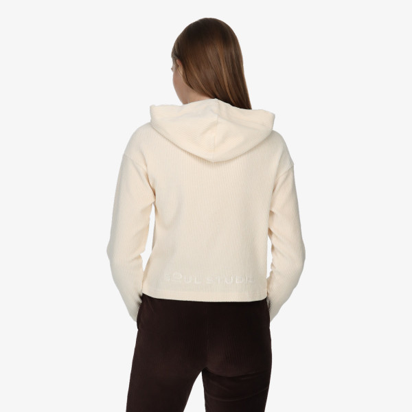 LUSSARI VELVET LOUNGE FULL ZIP HOODIE 