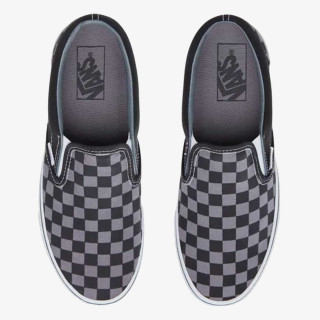 Vans UA Classic Slip-On Black/Pewter Checkerb 