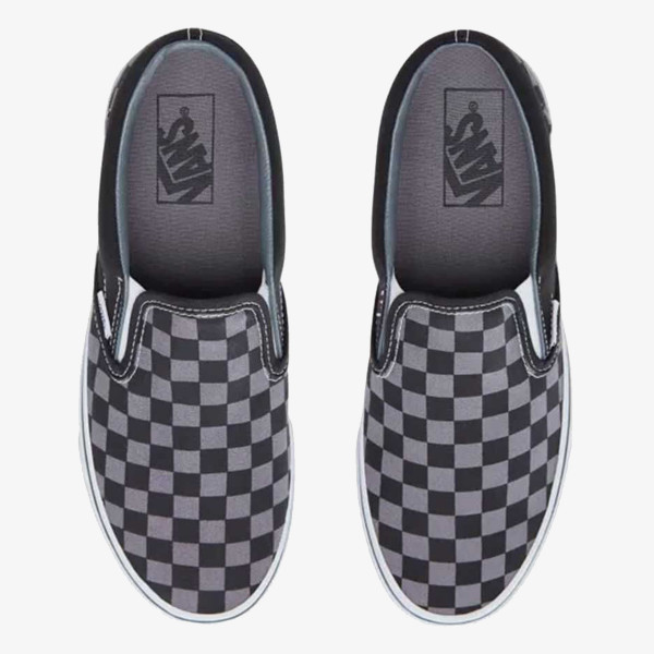Vans UA Classic Slip-On Black/Pewter Checkerb 