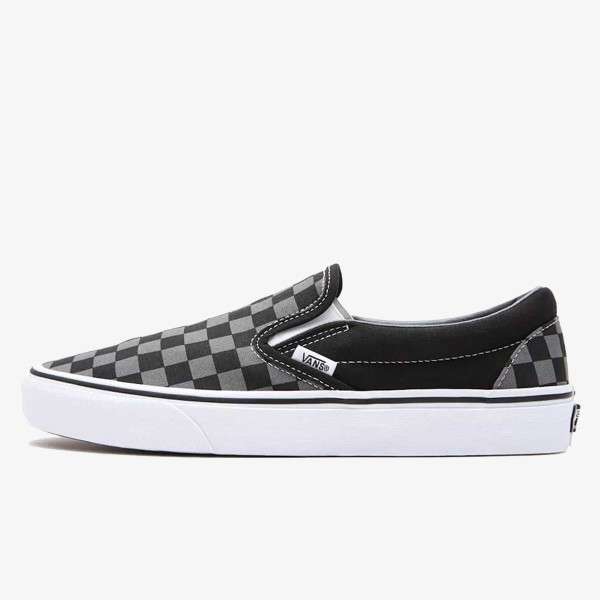 Vans UA Classic Slip-On Black/Pewter Checkerb 