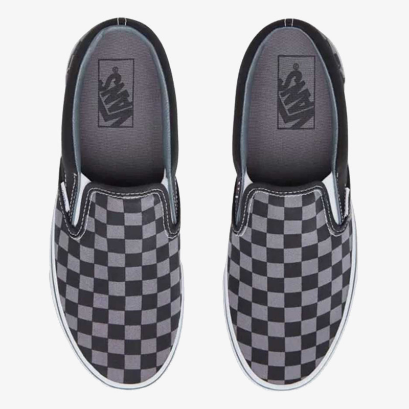 Vans UA Classic Slip-On Black/Pewter Checkerb 