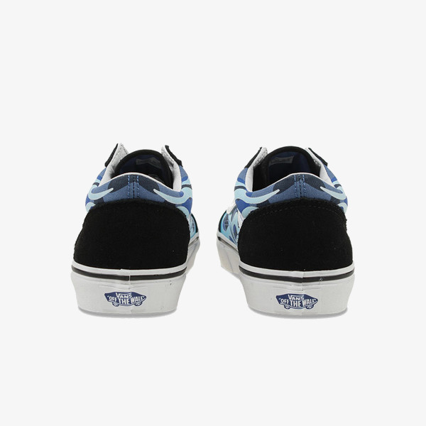 Vans JN OLD SKOOL CAMO FLAME BL 