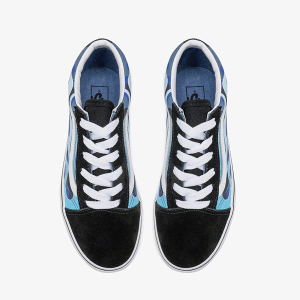 Vans JN OLD SKOOL CAMO FLAME BL 