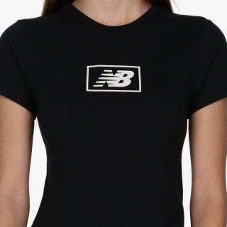 New Balance Essentials Cotton Jersey Athletic Fit T- 