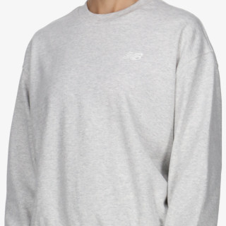 New Balance FRENCH TERRY SMALL LOGO CREW 