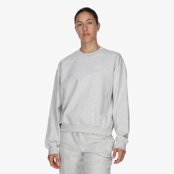 New Balance FRENCH TERRY SMALL LOGO CREW 