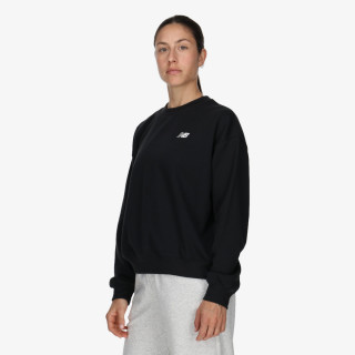 New Balance FRENCH TERRY SMALL LOGO CREW 