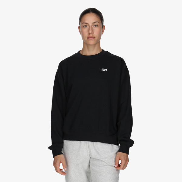 New Balance FRENCH TERRY SMALL LOGO CREW 