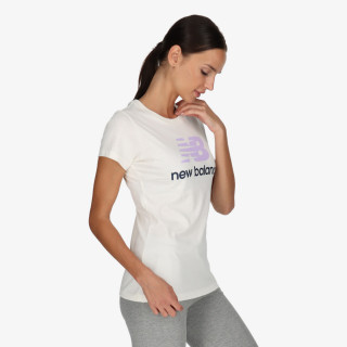 NEW BALANCE NB Essentials Stacked Logo Tee 