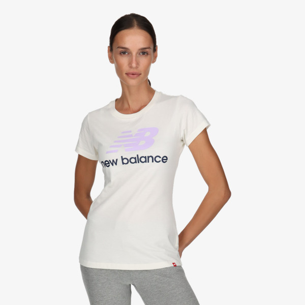 NEW BALANCE NB Essentials Stacked Logo Tee 